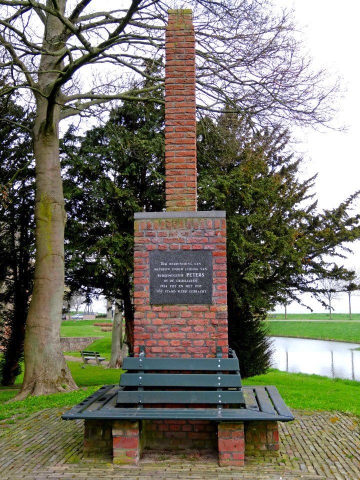 Burgemeester Petersmonument Medemblik