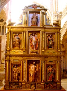 Burgos - San Esteban, Retablo de Cristo Resucitado 1