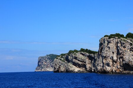 Kornati islands national park blue photo