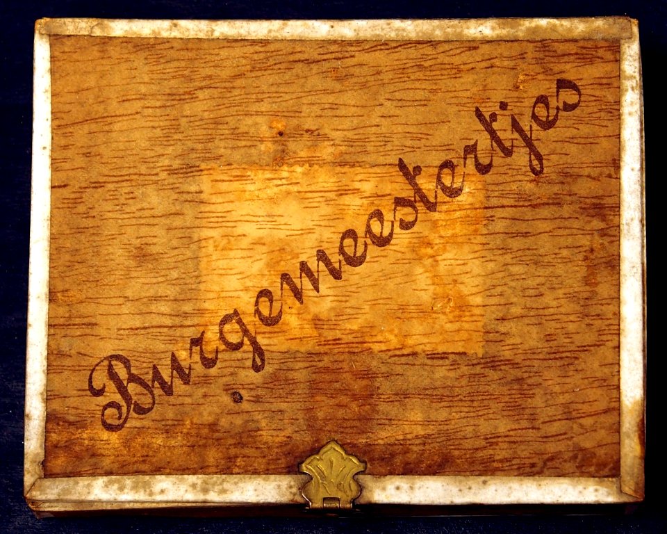 Burgemeestertjes sigaren doos