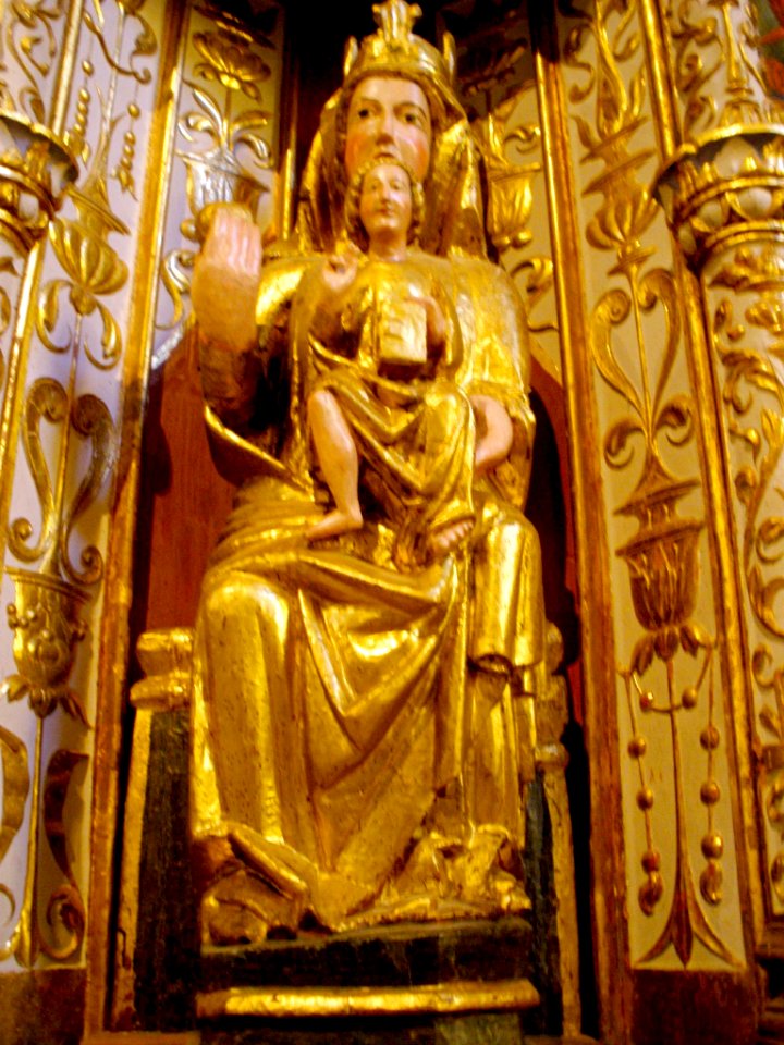 Burgos - San Esteban, Retablo de la Virgen (Castrillo Matajudios) 2