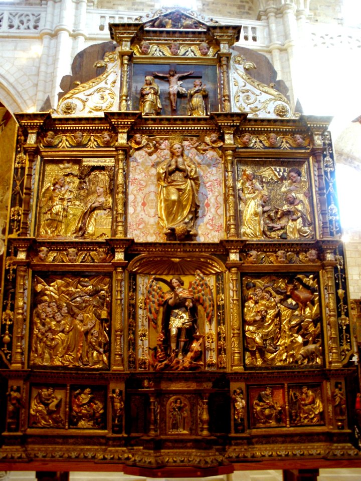Burgos - San Esteban, Retablo de San Miguel 1