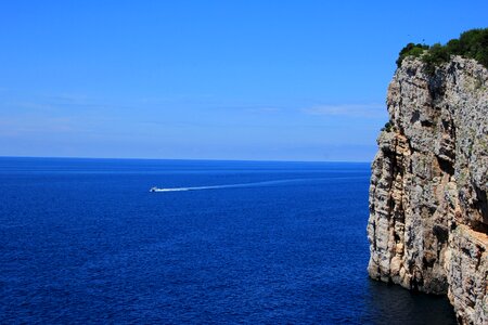 Kornati islands national park blue photo