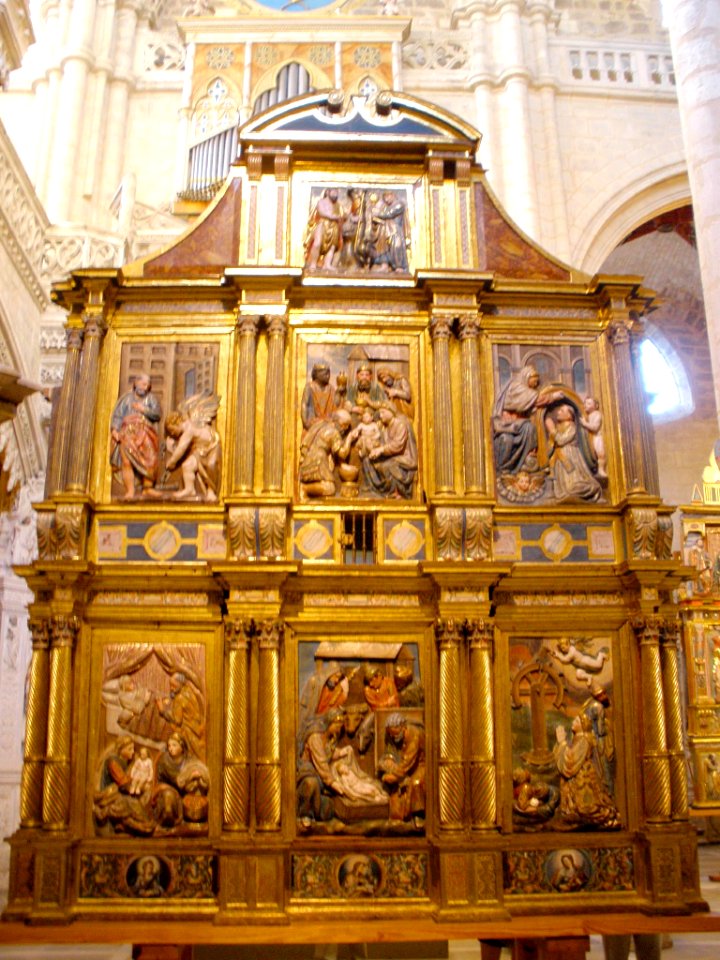 Burgos - San Esteban, Retablo de los Reyes Magos