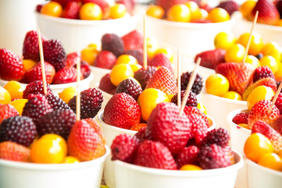 Mora strawberry healthy food