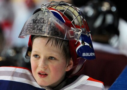 Hockey hockey player emotion