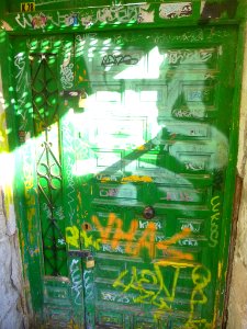 Burgos - Puerta en la Calle Huerto del Rey 2