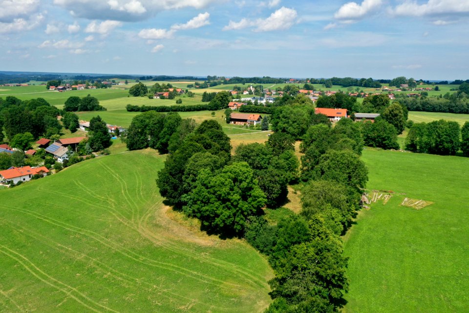 Burgstall bei burgstall luftbild