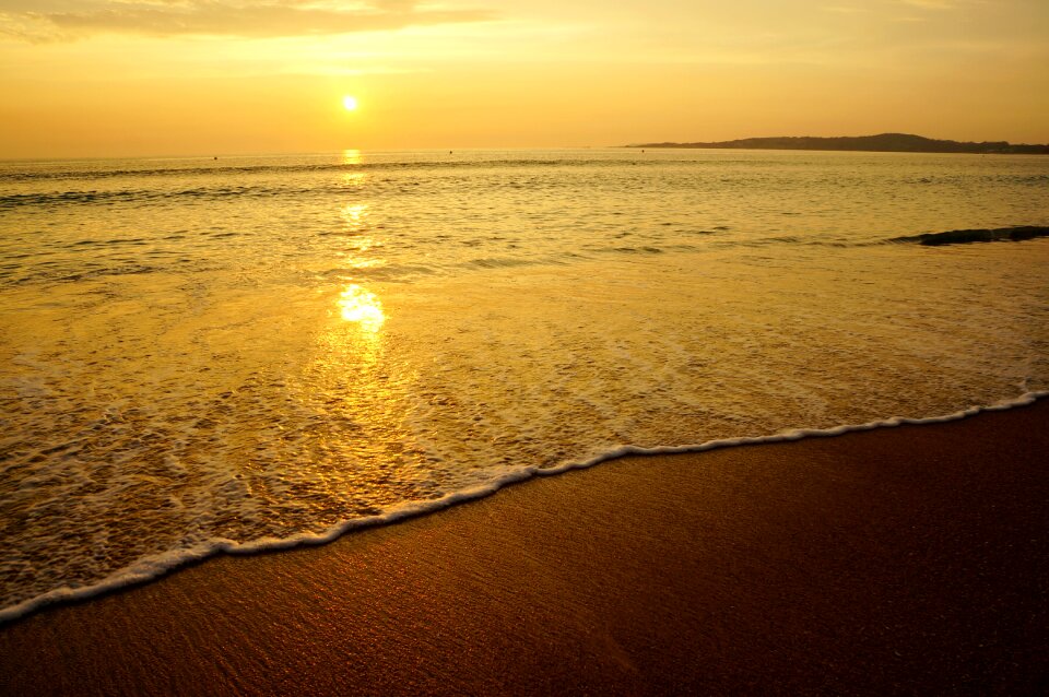 Sea ocean sunset