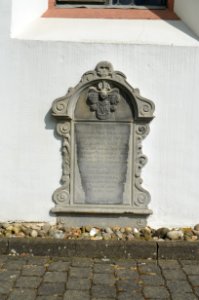 Brandoberndorf, Pfarrgasse 1, Evangelische Pfarrkirche, Grabsteine (6)