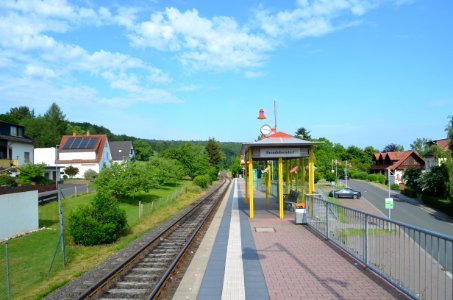 Brandoberndorf, Bahnhof