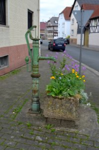Brandoberndorf, Bornbachstraße, Brunnen bei Nr. 1