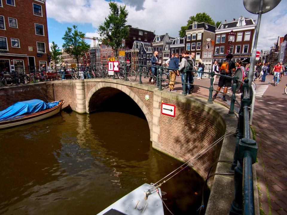 Brug 87 in de Prinsengracht over de Spiegelgracht foto 7