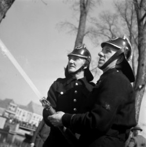 Brandweerfeest. Vrijwillige Brandweer van Enkhuizen viert 150-jarig bestaan, Bestanddeelnr 901-6749