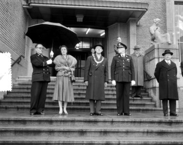 Brandweerdefile voor Haagse burgemeester, Bestanddeelnr 908-3312