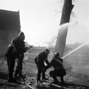 Brandweerfeest. Vrijwillige Brandweer van Enkhuizen viert 150-jarig bestaan, Bestanddeelnr 901-6741