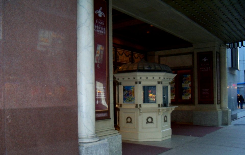 Box office for the Elgin and Winter Gardens theatres, Yonge Street, Toronto