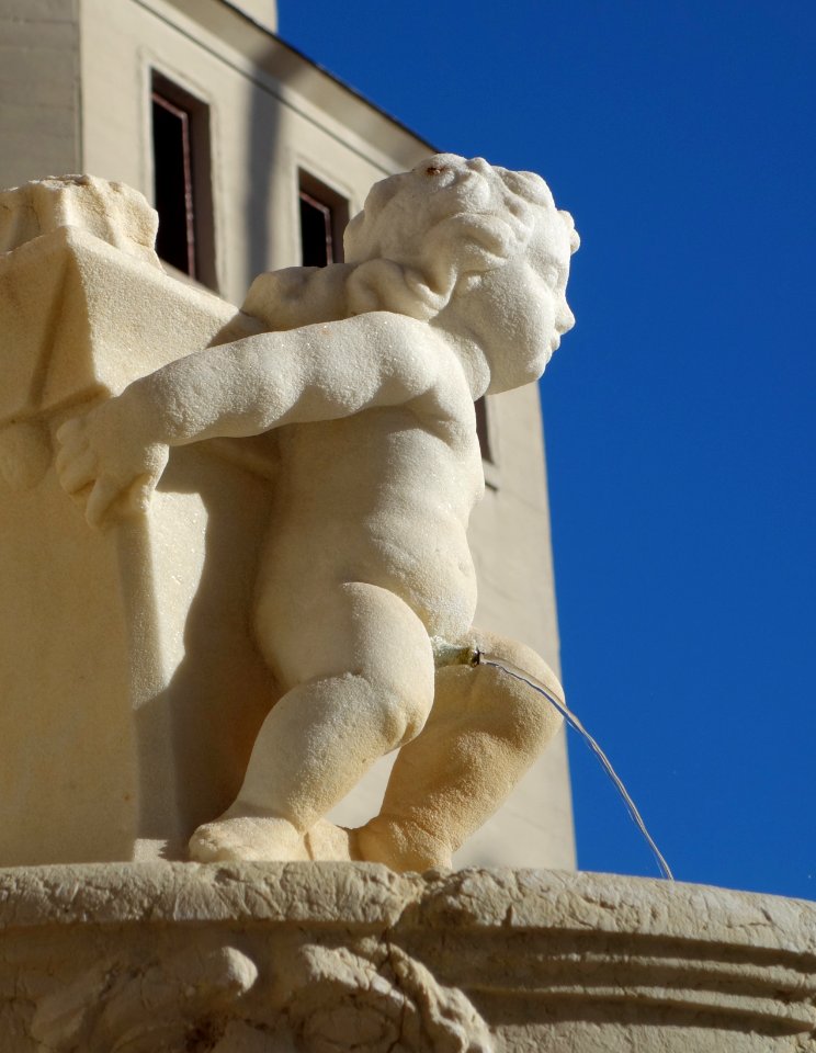 Boy fountain - Hearst Castle - DSC06973