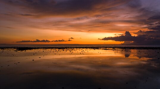 Horizon vacation evening