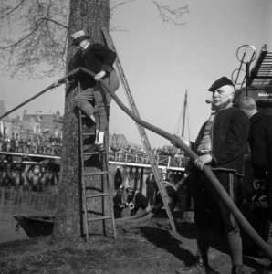 Brandweerfeest. Vrijwillige Brandweer van Enkhuizen viert 150-jarig bestaan, Bestanddeelnr 901-6746