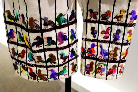 Boy's outfit, Tz'utujil Maya, Santiago Atitlan, view 2, mid to late 20th century, cotton - Textile Museum of Canada - DSC01245