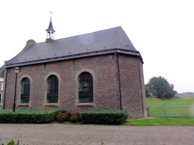 Boxmeer Rijksmonument 10041 kapel Veerstraat 51, zijaanzicht