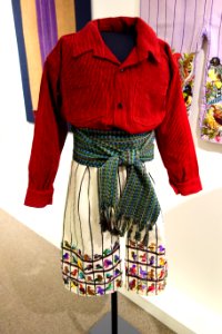 Boy's outfit, Tz'utujil Maya, Santiago Atitlan, view 1, mid to late 20th century, cotton - Textile Museum of Canada - DSC01242