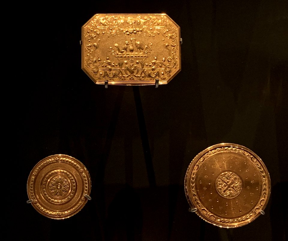 Boxes at the National Museum of Scotland, pic1