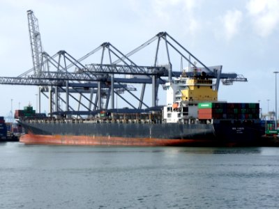 Box Queen - IMO 9252096 - Callsign DDAL 2, Amazonehaven, Port of Rotterdam, pic1