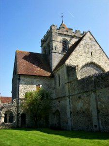 Boxgrove Priory, North side