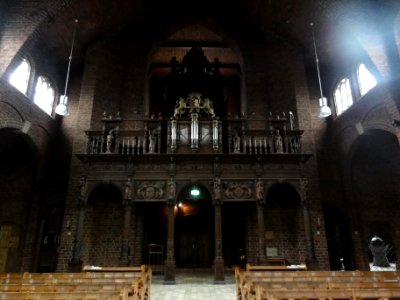 Boxmeer Rijksmonument 10032 oxaal in de kerk