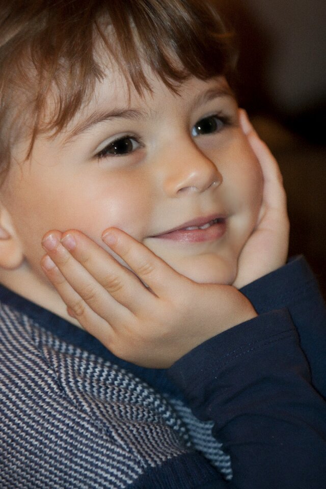 Smiling portrait happiness
