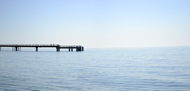 Water coast sky