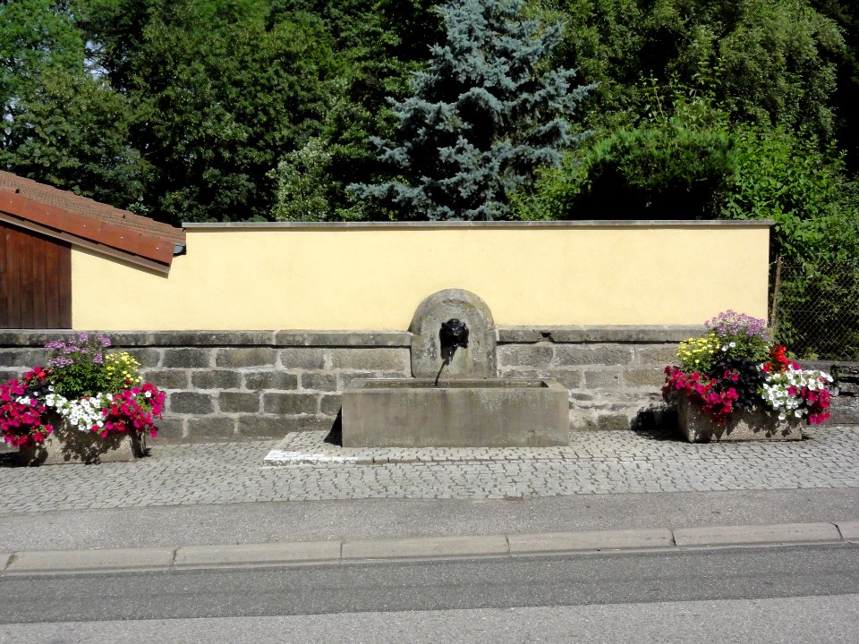Bréménil (M-et-M) fontaine A