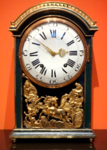 Bracket clock, Johann Gottfried Kaufmann, Dresden, c. 1780 - Mathematisch-Physikalischer Salon, Dresden - DSC07967