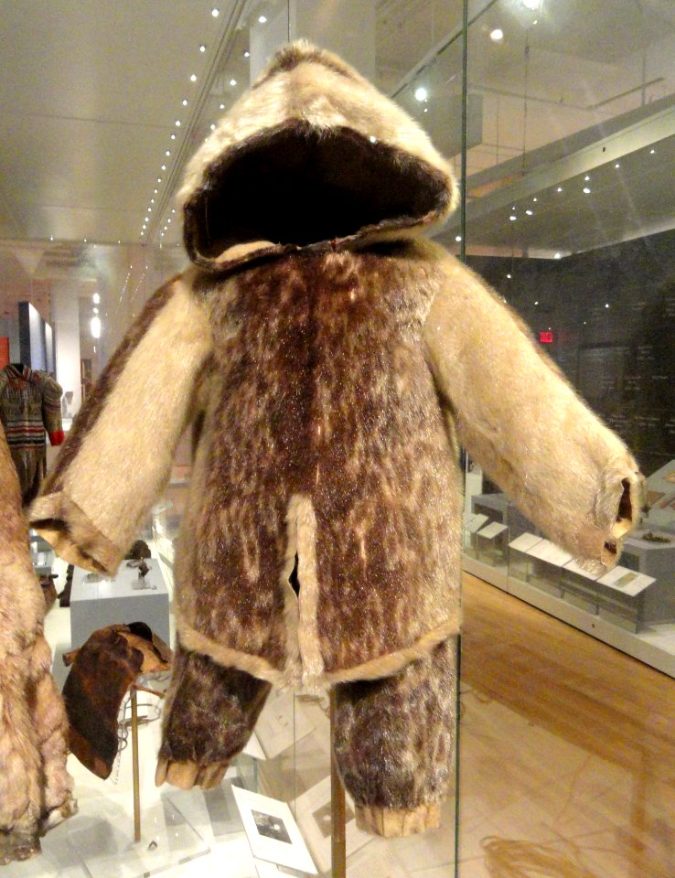 Boy's parka and pants, Nunavimiut, eastern Hudson Bay, 1910-1914- Royal Ontario Museum - DSC00307