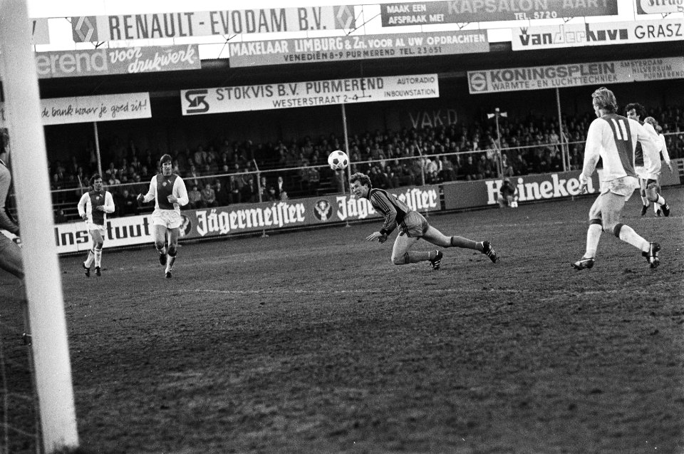 Braam (Volendam) scoort 2e doelpunt, Bestanddeelnr 930-2205