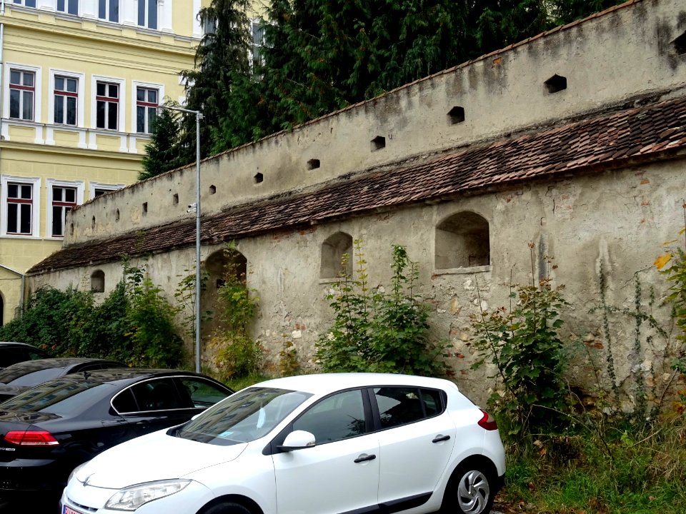 Brașov Fortress SW side 3