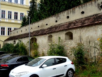 Brașov Fortress SW side 3