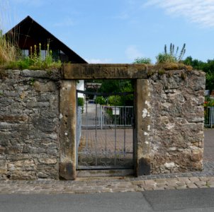 Brakel - Nordmauer - Inschrift