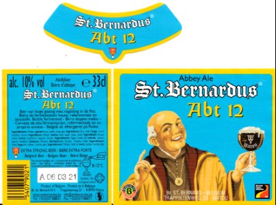 Br. St.Bernard - N. V. - St. Bernardus Abt 12
