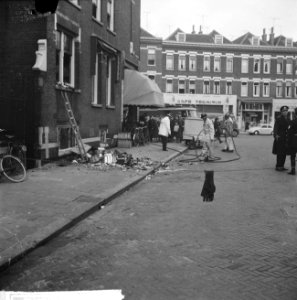 Brand in magazijn zuivelhandel aan de Jan Sonjestraat te Rotterdam, Bestanddeelnr 917-5499