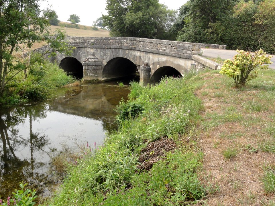 Brabant-en-Argonne (Meuse) pont sur la Cousance