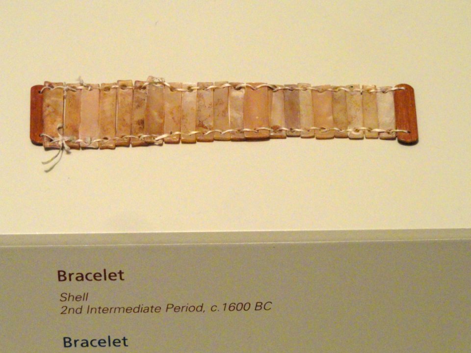 Bracelet, Egypt, Second Intermediate Period, c. 1600 BC - Royal Ontario Museum - DSC09750