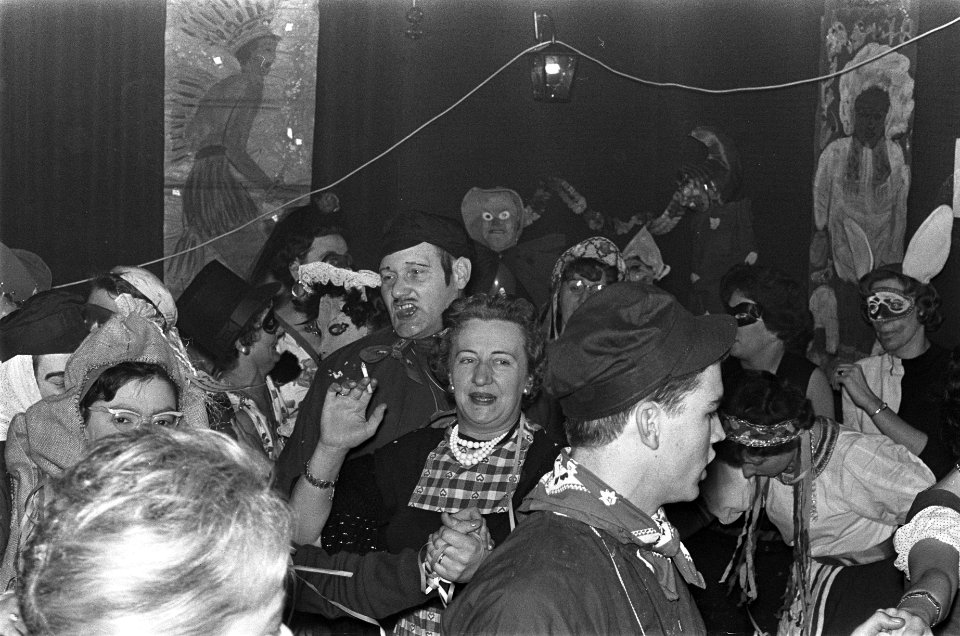 Brabantse Amsterdammers, carnavalsfeest gevierd in het Gildehuys te Amsterdam, c, Bestanddeelnr 914-8365
