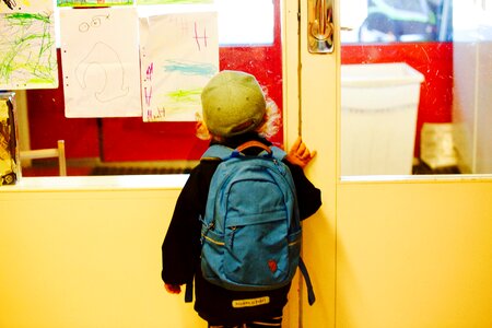 Primary school schooling satchel photo