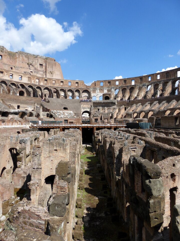 Architecture buildings ruins