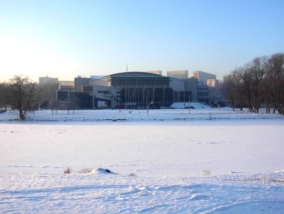 Brda Bydgoszcz zima Łuczniczka