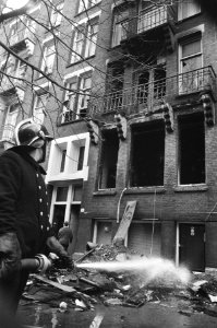 Brand in Lohmanstraat, Amsterdam, Bestanddeelnr 924-0266
