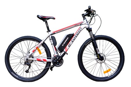 Bike white background